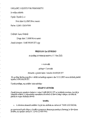 Predlog za izvršbo na podlagi izvršilnega naslova na sredstva na dolžnikovem računu - Obrazec je namenjen upniku, ki ima izvršilni naslov, na podpodlagi katerega želi zoper svojega dolžnika vložiti predlog za izvršbo na dolžnikov transakcijski račun.
Izvršilni naslovi so: 
- izvršljiva sodna odločba in sodna poravnava, 
- izvršljiv notarski zapis,
- druga izvršljiva odločba, seznam ali listina, za katero zakon oziroma ratificirana in objavljena mednarodna pogodba določa, da je izvršilni naslov. 

Na  podlagi tega predloga za izvršbo sodišče izda sklep o izvršbi na sredstva na transakcijskem računu dolžnika. Se pravi da se dolg na podlagi izdanega sklepa poplača neposredno iz transakcijskega računa dolžnika.

Postopek temelji na  Zakonu o izvršbi in zavarovanju.