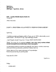 Poizvedba o dolžnikovih vrednostnih papirjih - S tem obrazcem upnik pri Centralni klirinško depotni družbi d.d. (KDD) opravi poizvedbo o dolžnikovih vrednostnih papirjih oziroma poizvedbo, ali je dolžnik lastnik delnic, obveznic ali drugih vrednostnih papirjev.

Če je dolžnik fizična oseba, potrebujete za to poizvedbo podatek o njegovi enotni matični številki občana (EMŠO). Če tega podatka nimate, ga lahko pridobite s pomočjo obrazca Poizvedba o dolžnikovi EMŠO (enotni matični številki občana).