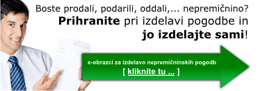 e-obrazeci za izdelavo nepremičninskih pogodb - kliknite tu